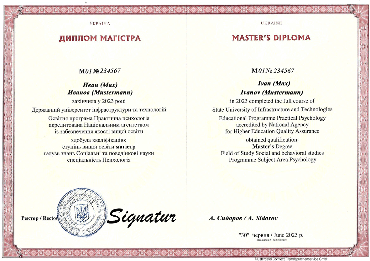 Master-Diploma Ukraine